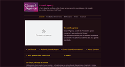 Desktop Screenshot of gospel-agency.com